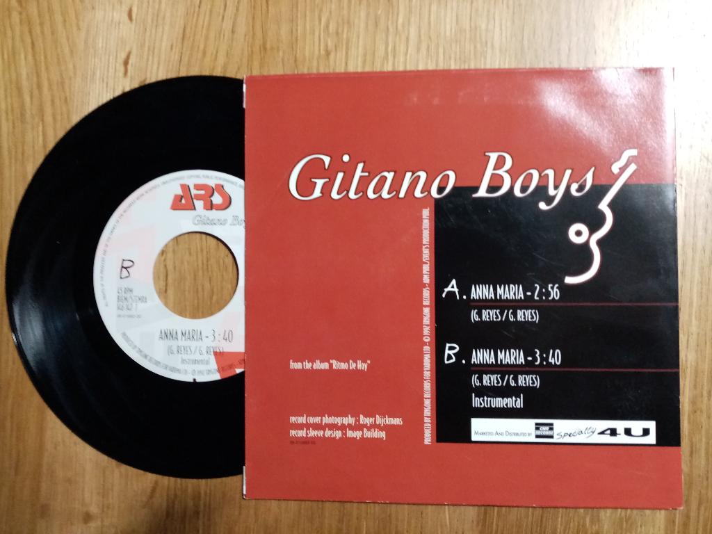 single  Gitano Boys - Anna Maria (1992), Ophalen of Verzenden, Gebruikt, Pop
