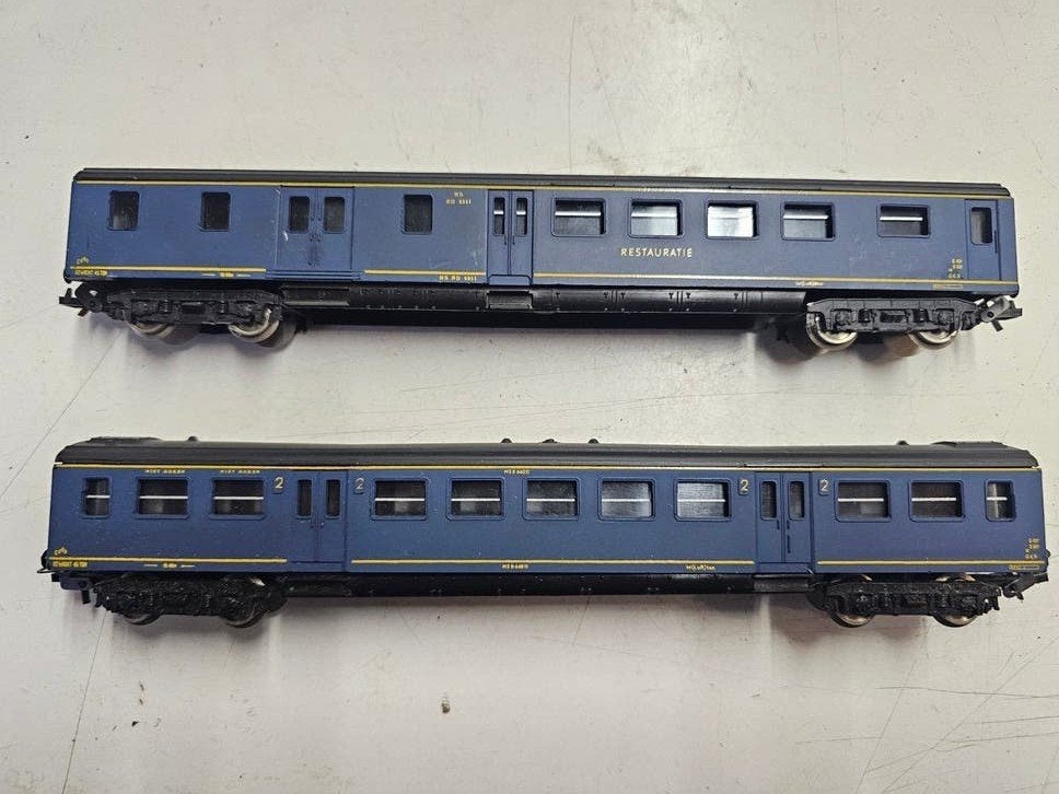Modeltrein Ho Lima NS Rijtuigen - Restauratie en 2e klas, Gebruikt, Wagon, Ophalen of Verzenden, NS