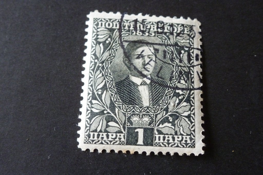 Montenegro - oude 1 para 1910 Nikolaas gestempeld (po 74, Ophalen of Verzenden, Overige landen, Gestempeld