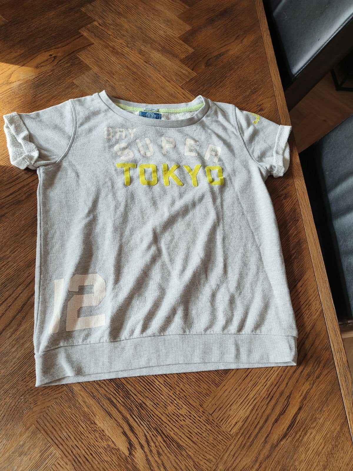 Superdry T-shirt maat S lichtgrijs, Kleding | Dames, T-shirts, Superdry, Ophalen of Verzenden, Zo goed als nieuw, Korte mouw