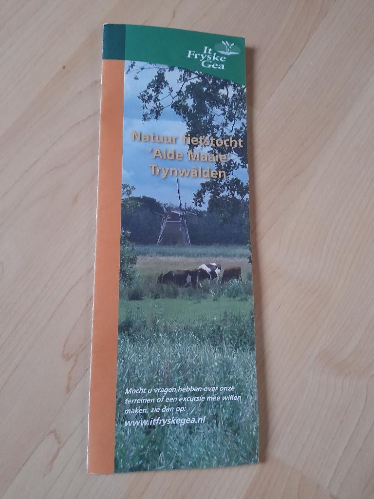 NATUUR FIETSTOCHT ALDE MAAIE TRYNWALDEN, Ophalen of Verzenden, Zo goed als nieuw, Overige onderwerpen