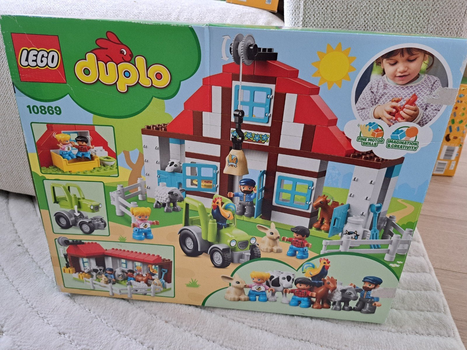 LEGO Duplo Boerderij (10869), Gebruikt, Overige thema's, Lego, Ophalen of Verzenden