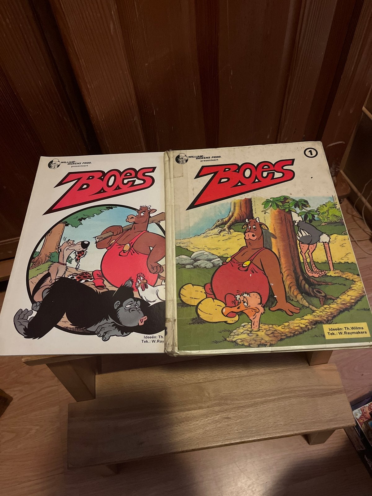 Boes stripboeken - deel 1 en 2, Meerdere stripboeken, Ophalen, Gelezen