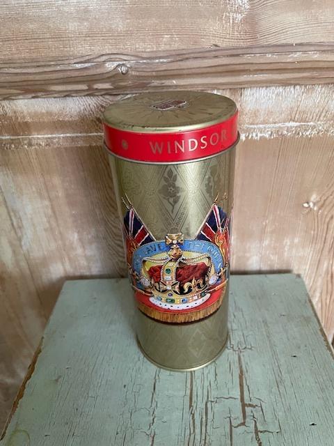 Vintage Engels blik God save the Queen. Golden Crunch., Ophalen, Zo goed als nieuw, Overige, Overige merken