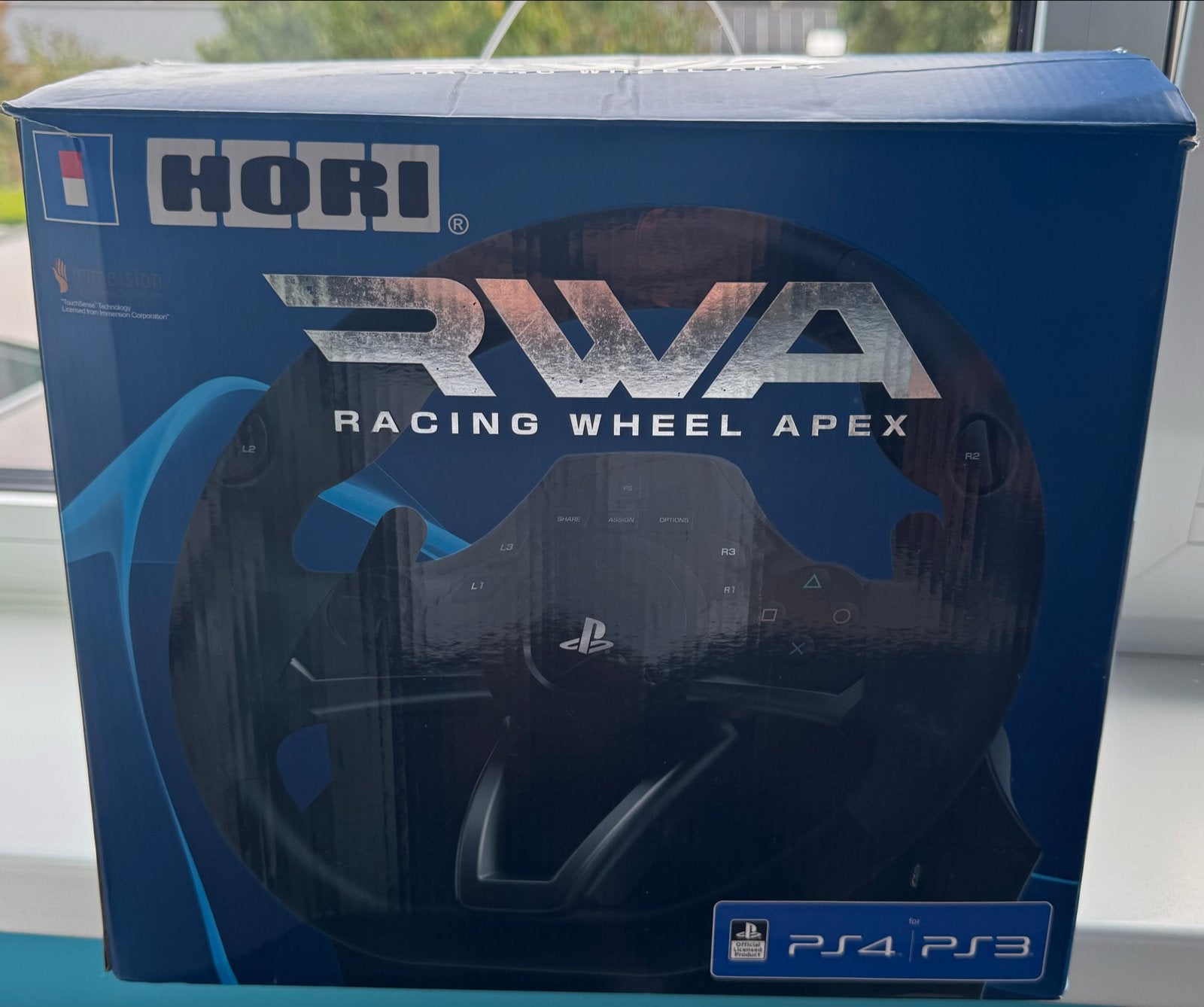 Hori RWA Racing Wheel Apex voor PS4/PS3/PC, Ophalen of Verzenden, Zo goed als nieuw