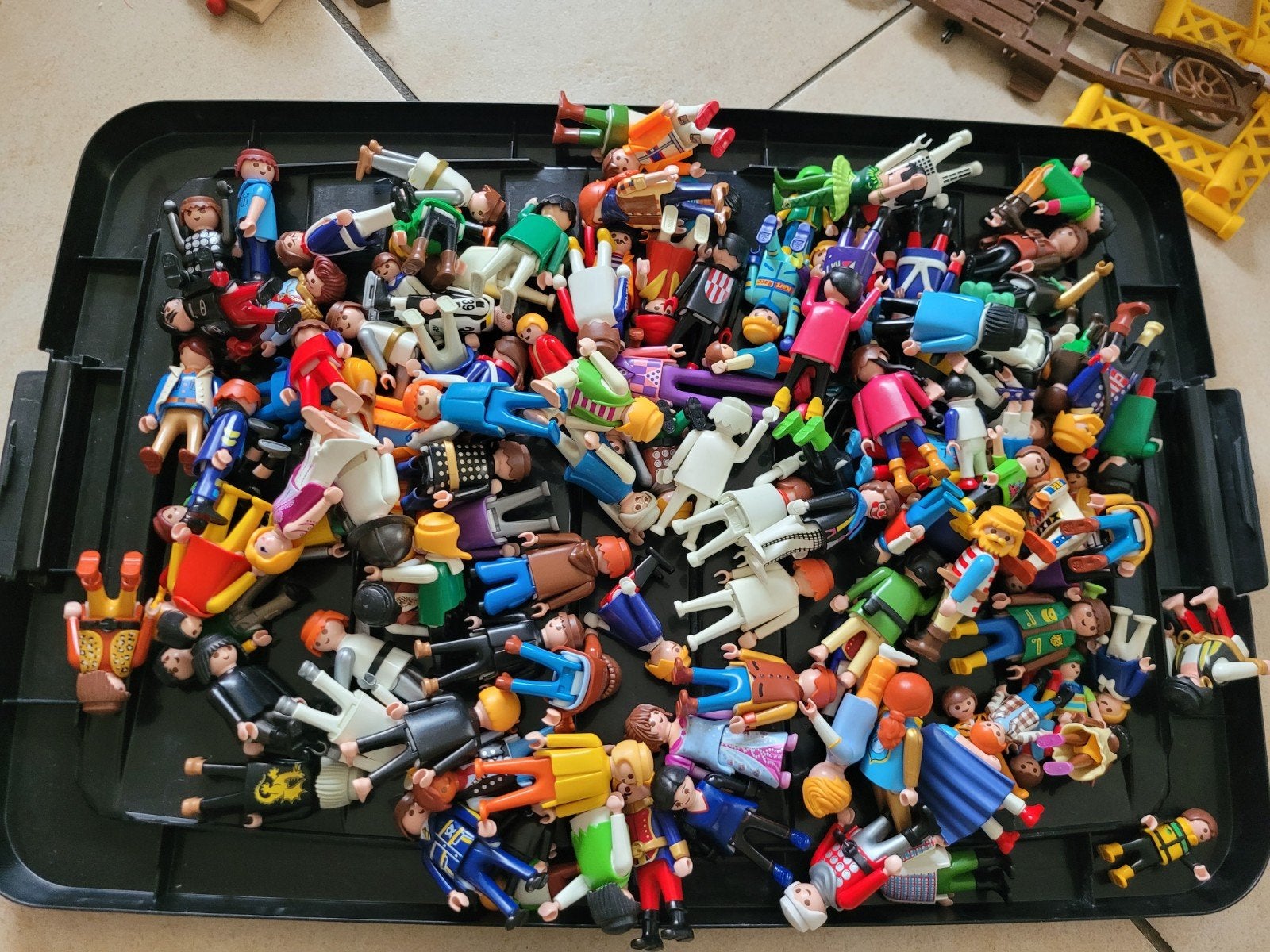 grote hoeveelheid Playmobil, Ophalen, Gebruikt