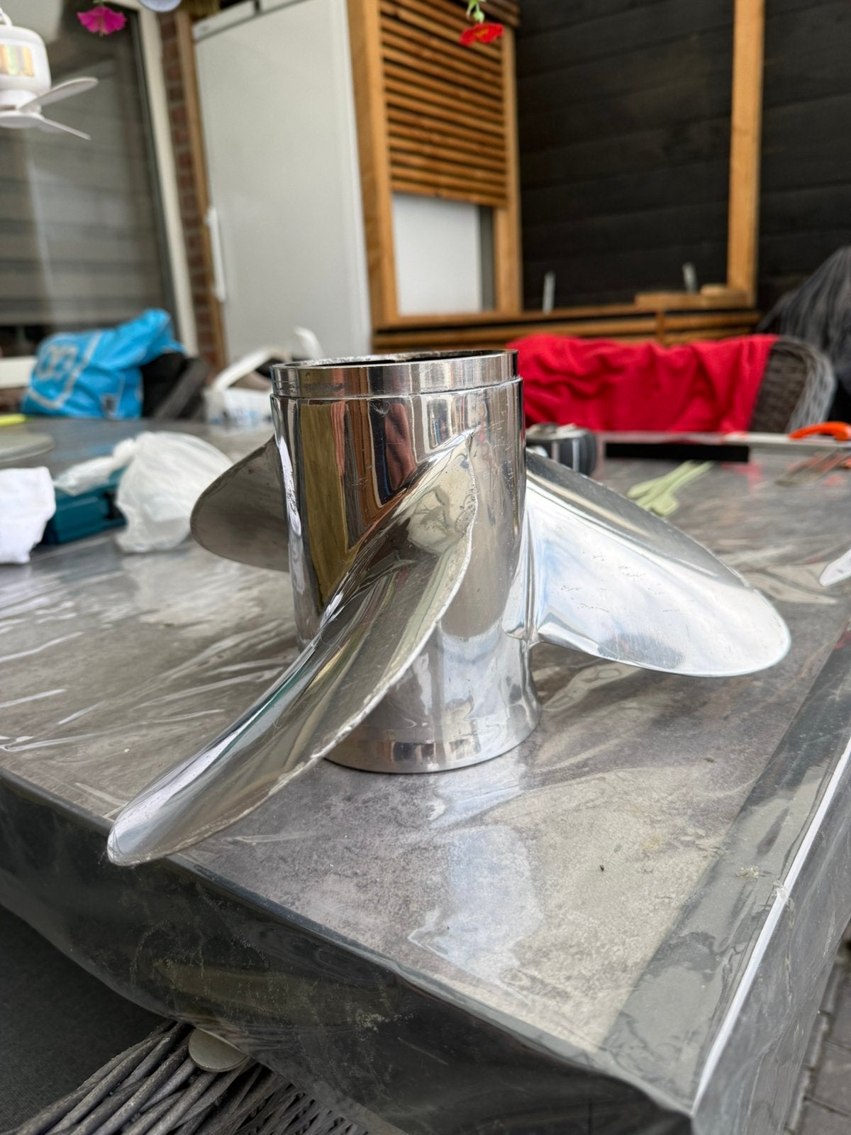 Solas schroef propeller, Watersport en Boten, Ophalen of Verzenden, Gebruikt, Motor en Techniek