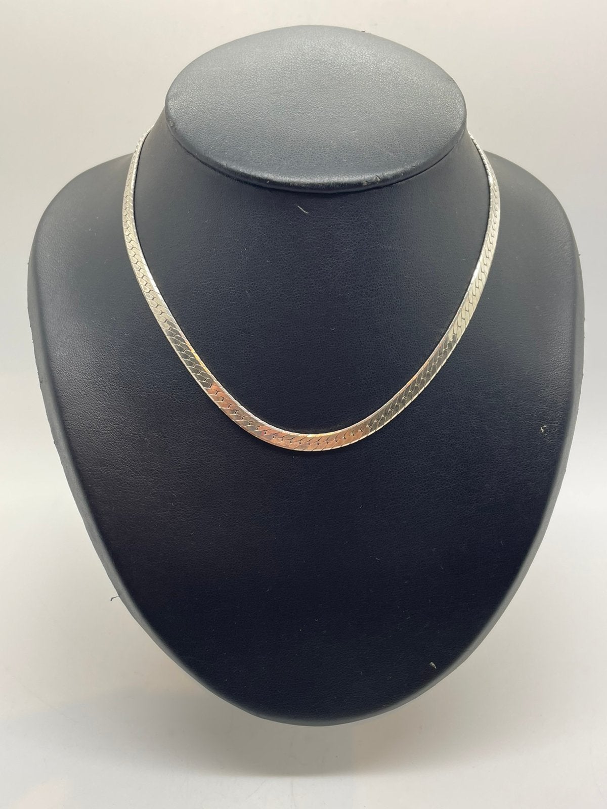E596 Prachtige zilveren ketting, Ophalen of Verzenden, X, Zilver, Zilver