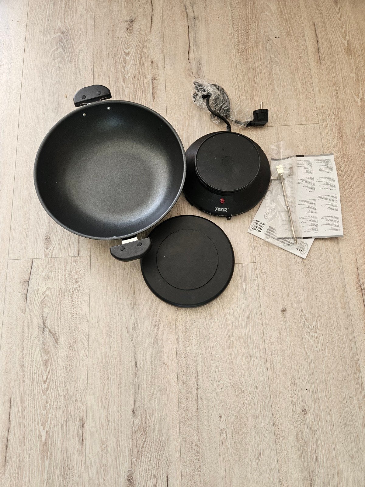 Wok pan, Ophalen, Wok