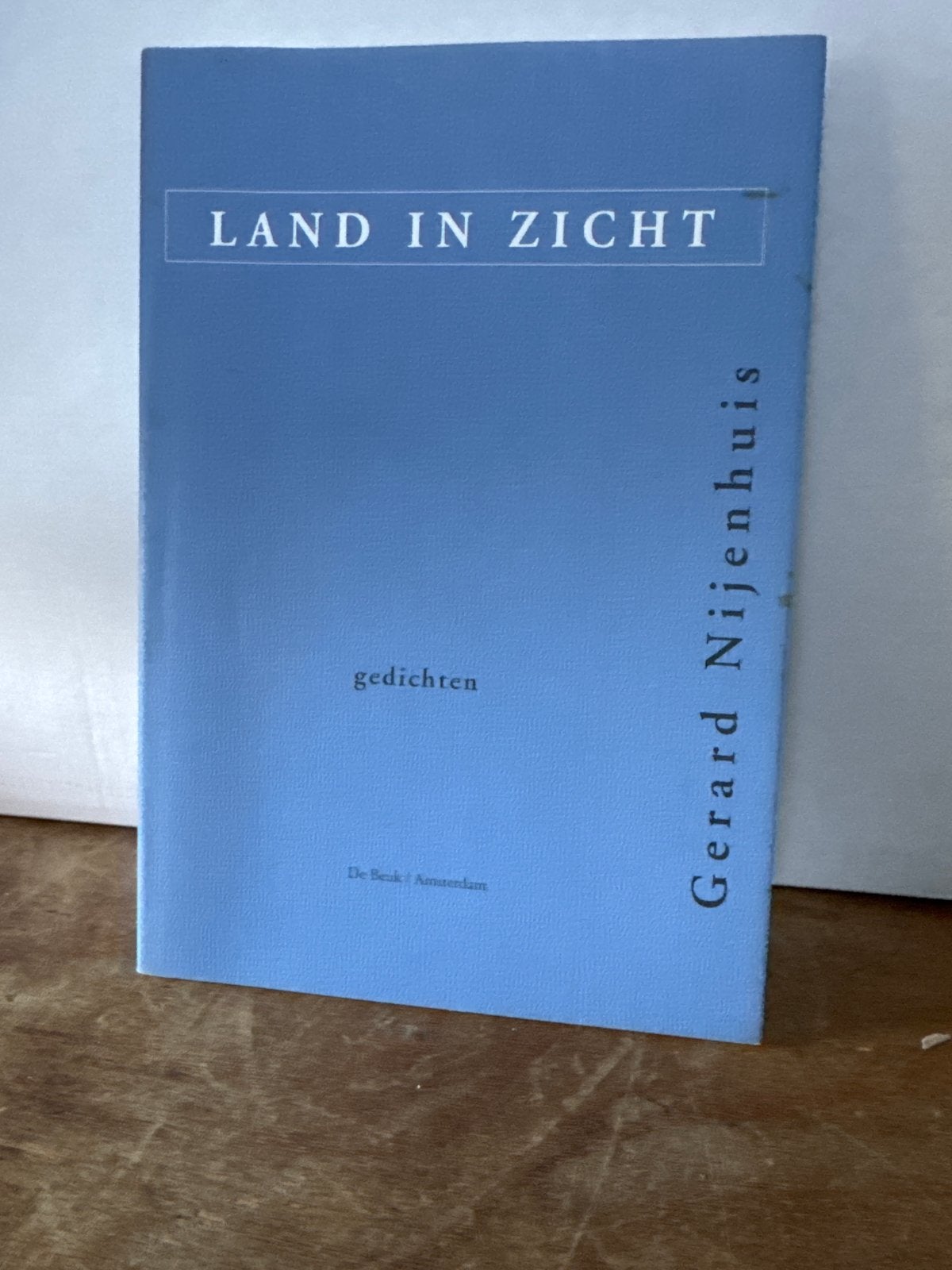 Land in Zicht - Gedichten van Gerard Nijenhuis, Ophalen of Verzenden, Gelezen, Eén auteur