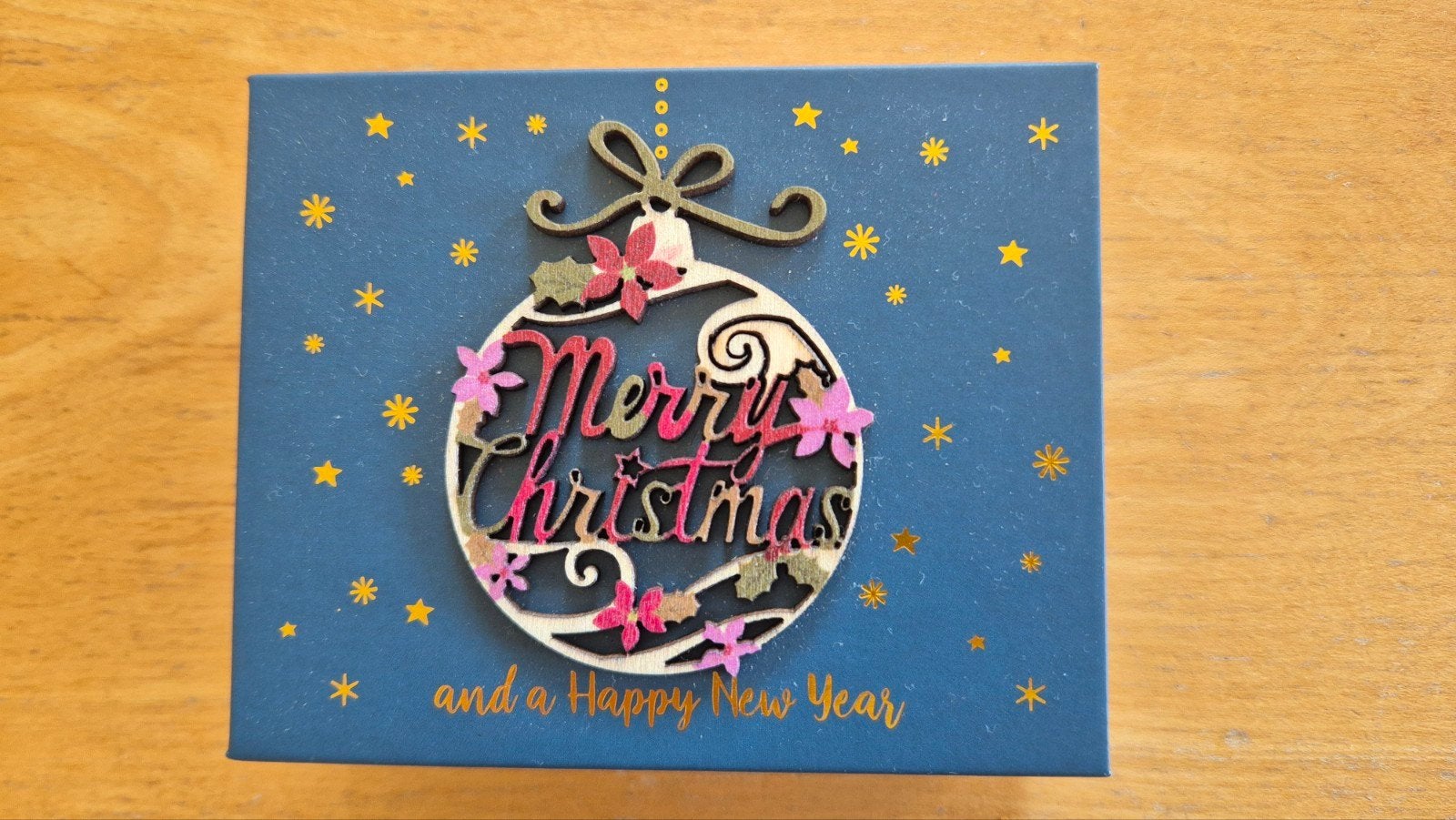 Kerstgeschenkdoosje met muziek We wish you a merry Christmas, Diversen, Ophalen of Verzenden, Nieuw