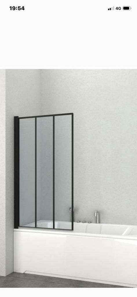 Badklapwand 120x140 nieuw!!, Ophalen, 100 tot 150 cm, Overige typen, Zo goed als nieuw