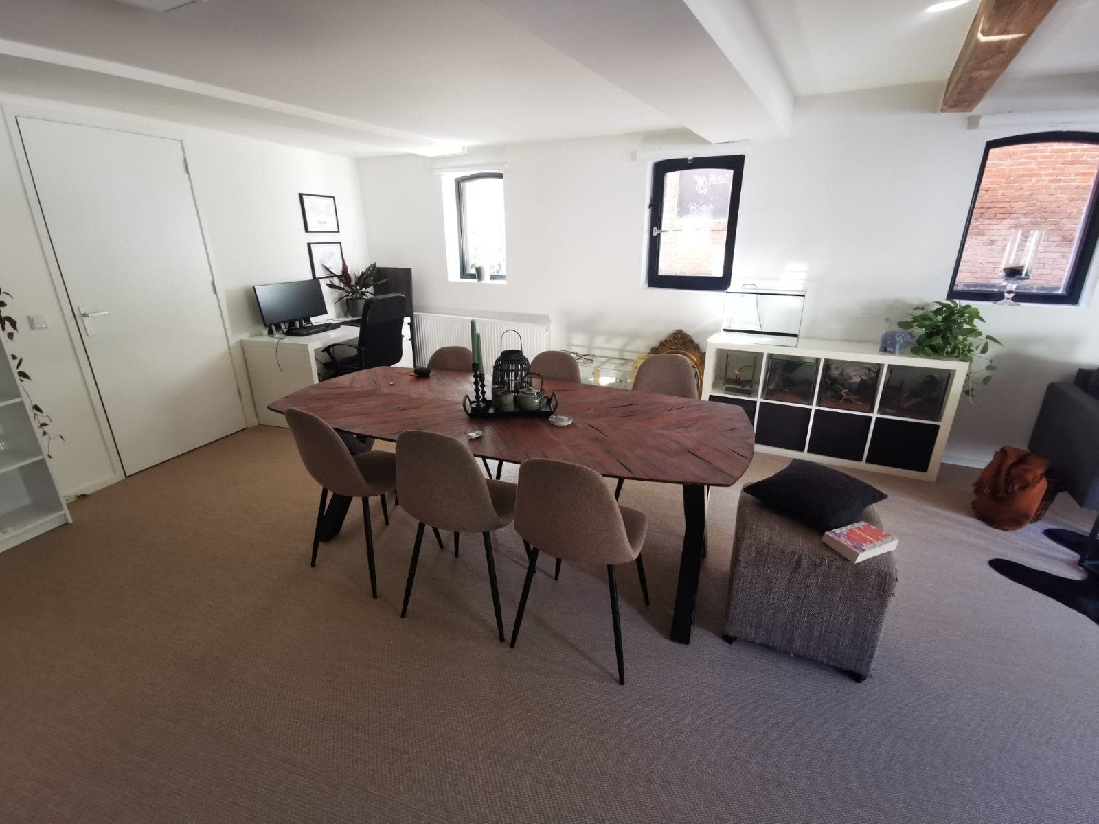 Zes eetkamerstoelen te koop, Ophalen, Gebruikt, Vijf, Zes of meer stoelen