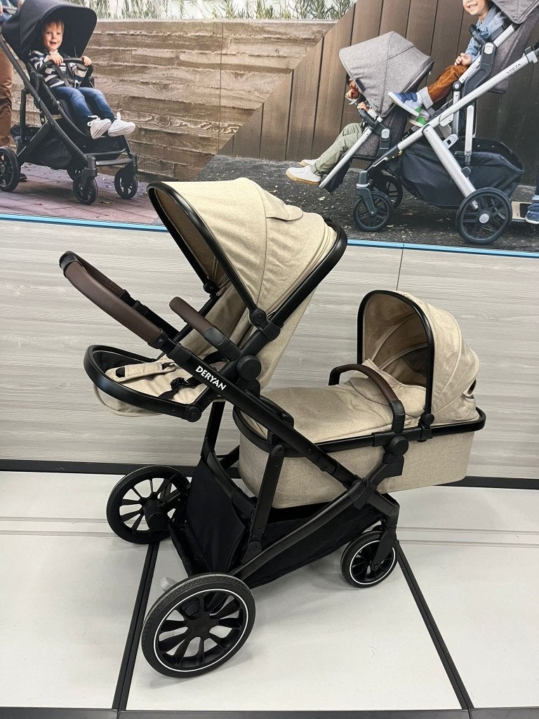 Evy v2 Duo Kinderwagen Nougat 2 in 1, Kinderen en Baby's, Buggy's, Deryan, Ophalen of Verzenden, Zo goed als nieuw, Deryan@deryan.com