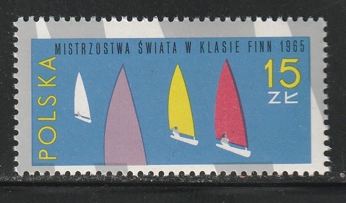 Polen 1965 - W.K Zeilen Gdyania, Ophalen, Polen, Postfris