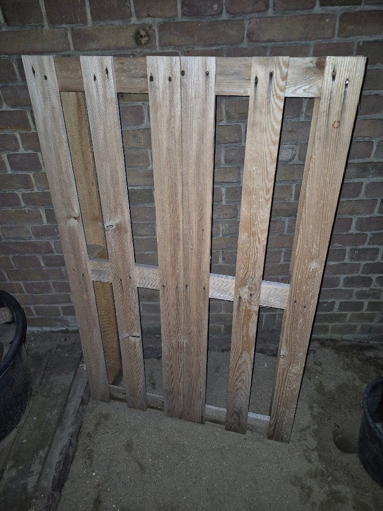 Pallet, Ophalen, Minder dan 25 mm, Zo goed als nieuw, Pallet