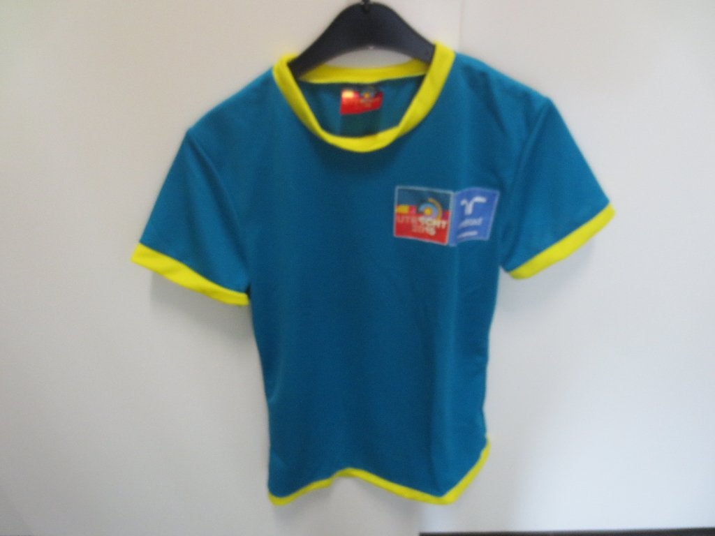 Tour de France : Tour T-Shirt uit 2015 Gestart in Utrecht, Sport en Fitness, Wielrennen, Ophalen of Verzenden, Nieuw, Kleding