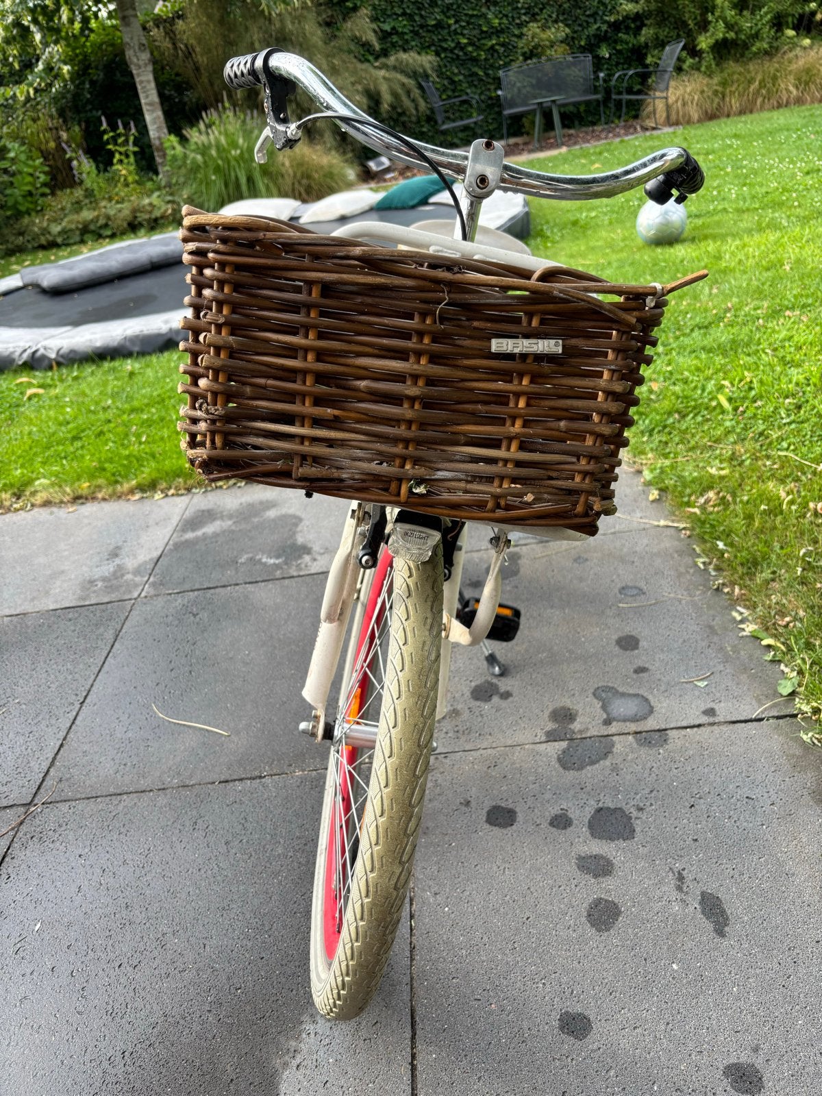 Alpina Clubfiets met mandje 22 inch, Fietsen en Brommers, Fietsen | Dames | Damesfietsen, Terugtraprem, Minder dan 47 cm, Ophalen