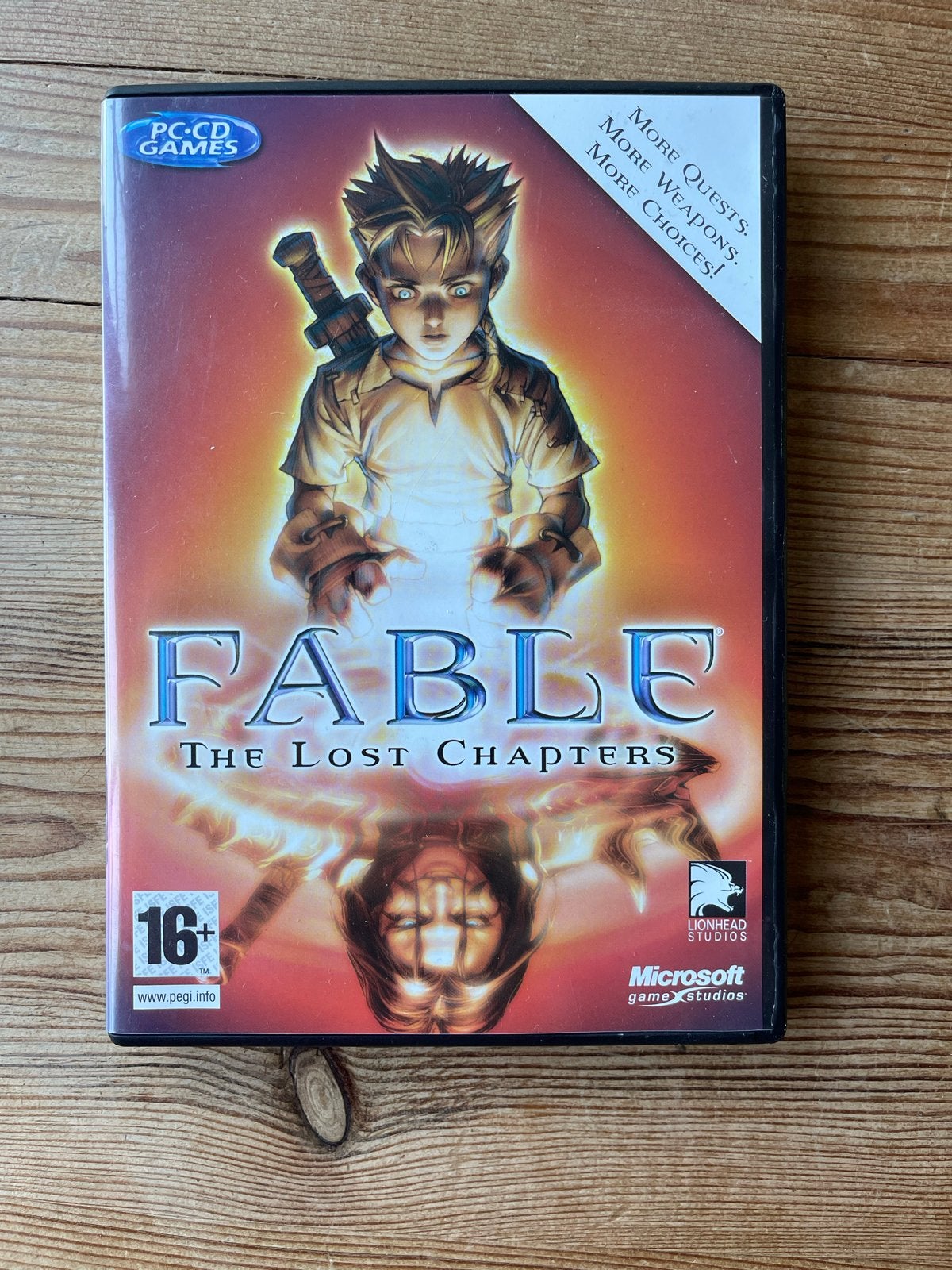 Fable: The Lost Chapters PC-CD Games - RPG Avontuur, 1 speler, Ophalen of Verzenden, Zo goed als nieuw, Role Playing Game (Rpg)