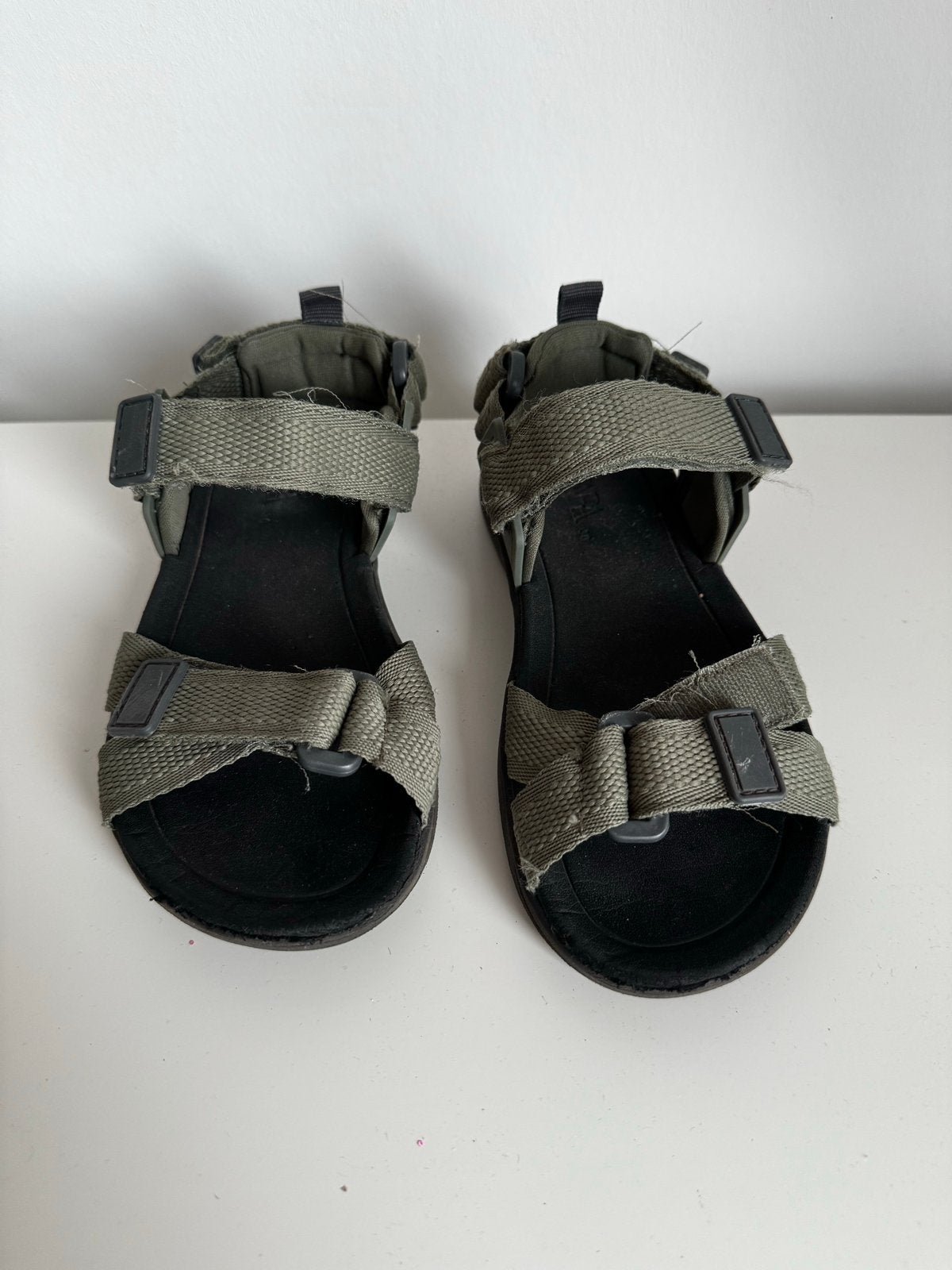 Zara sandalen maat 30, groen, Ophalen of Verzenden, Gebruikt, Jongen of Meisje, Schoenen