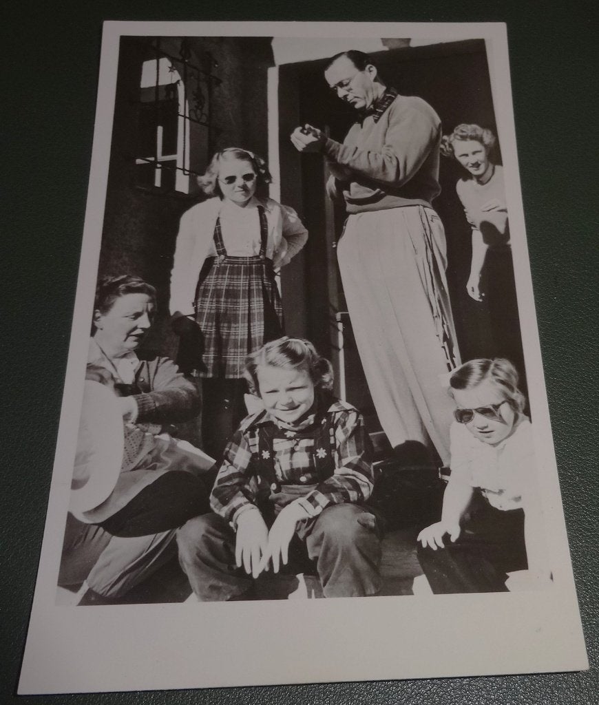Koninklijk Huis - Gezin - Zermatt -1948 - KOr01, Verzenden, Zo goed als nieuw, Nederland, Kaart, Foto of Prent