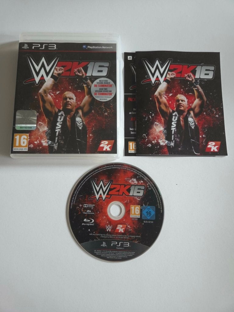 Playstation 3 (PS3) - WWE 2K16 - 11077, Spelcomputers en Games, Vechten, Ophalen of Verzenden, Zo goed als nieuw, 3 spelers of meer