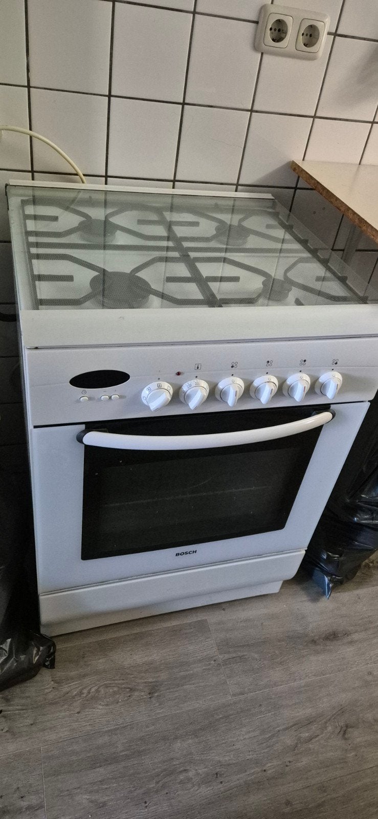 bosch gasfornuis, Ophalen, Gebruikt, 4 kookzones, Gas