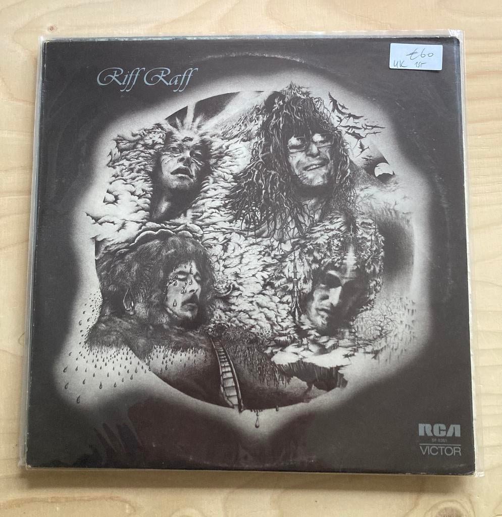Riff Raff - Selftitled UK 1st psych prog Nucleus, Ophalen of Verzenden, Zo goed als nieuw, 12 inch