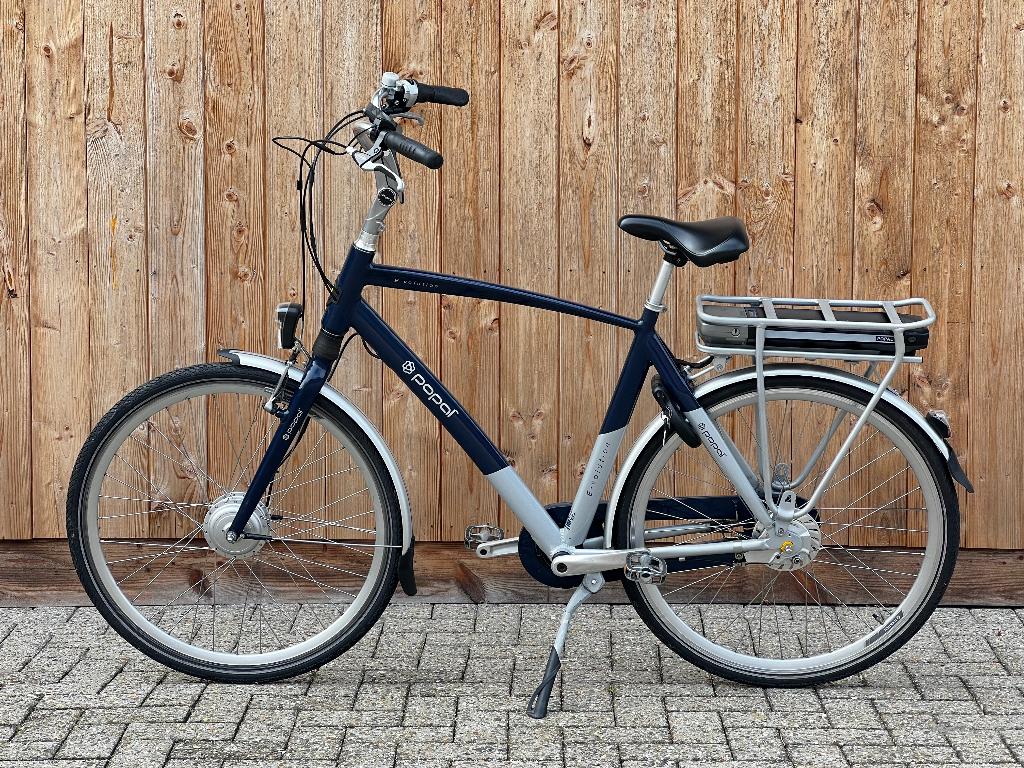 Popal E-volution vrijwel nieuw, Zo goed als nieuw, 50 km per accu of meer, 55 tot 59 cm, Ophalen