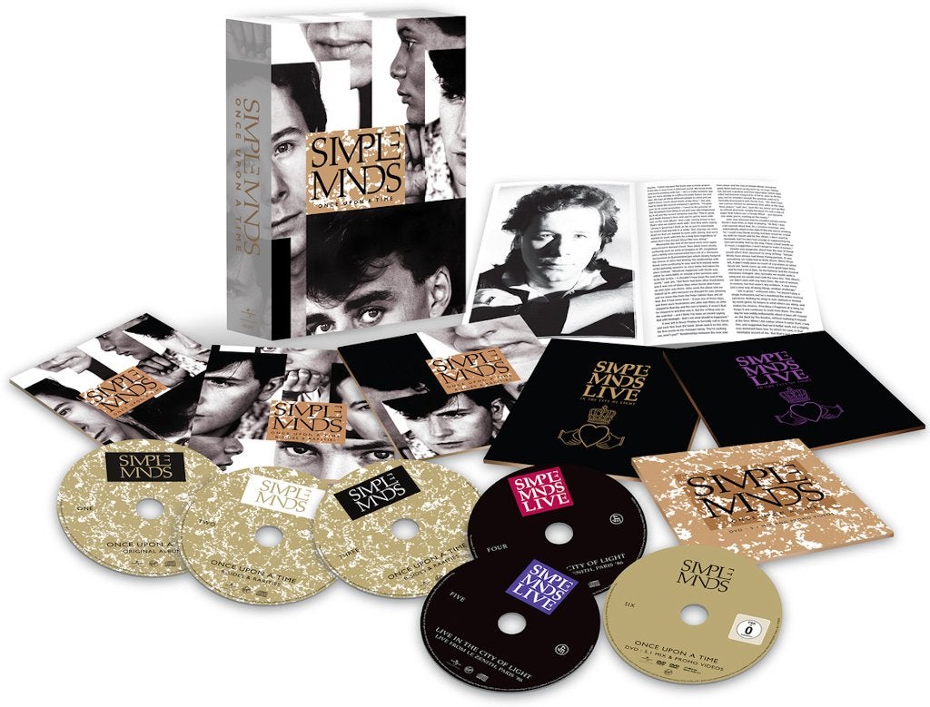 5Cd+Dvd Box Simple Minds Once Upon A Time NIEUW, Boxset, Pop, Nieuw in verpakking, Inclusief DVD