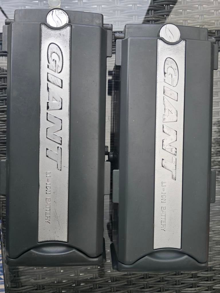 Giant elektrische fiets accu's - Twist Energy Set, Fietsen en Brommers, Fietsaccessoires | Fietsaccu's, Ophalen, Gebruikt