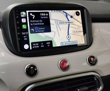 Navigatie fiat 500 X 2014 carkit apple carplay android 16, Auto diversen, Autoradio's, Oberonweg 262 3208pg, Nieuw, Ophalen of Verzenden