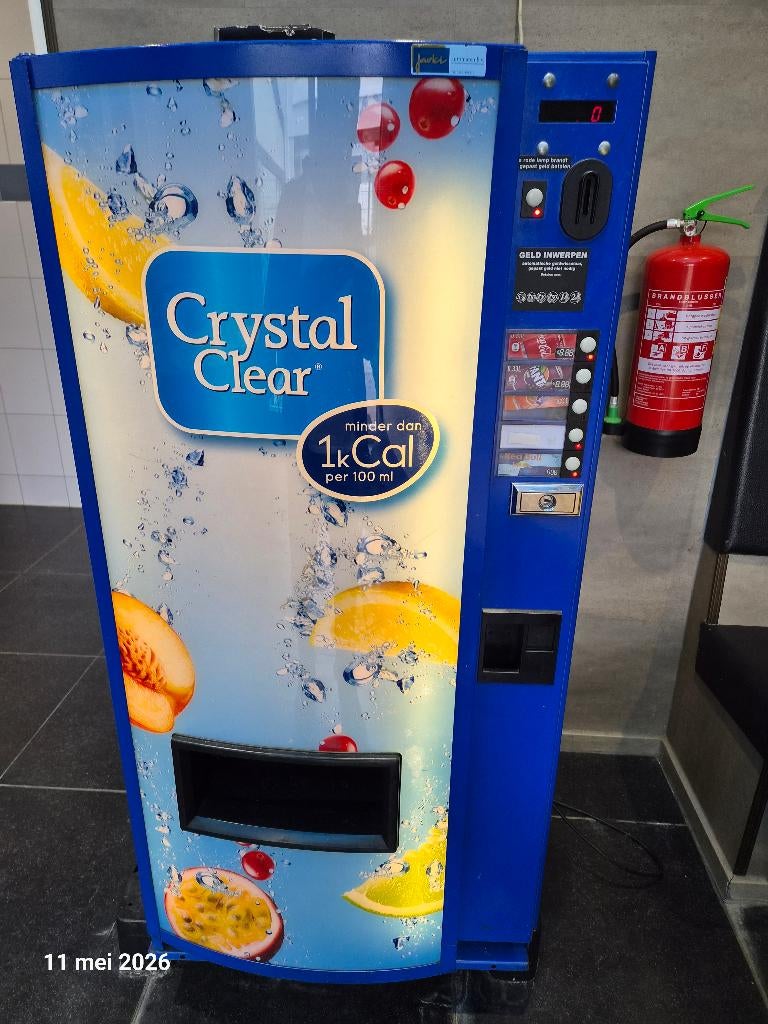 Frisdrank automaat met muntinworp, Ophalen, 200 liter of meer, 60 cm of meer, 160 cm of meer