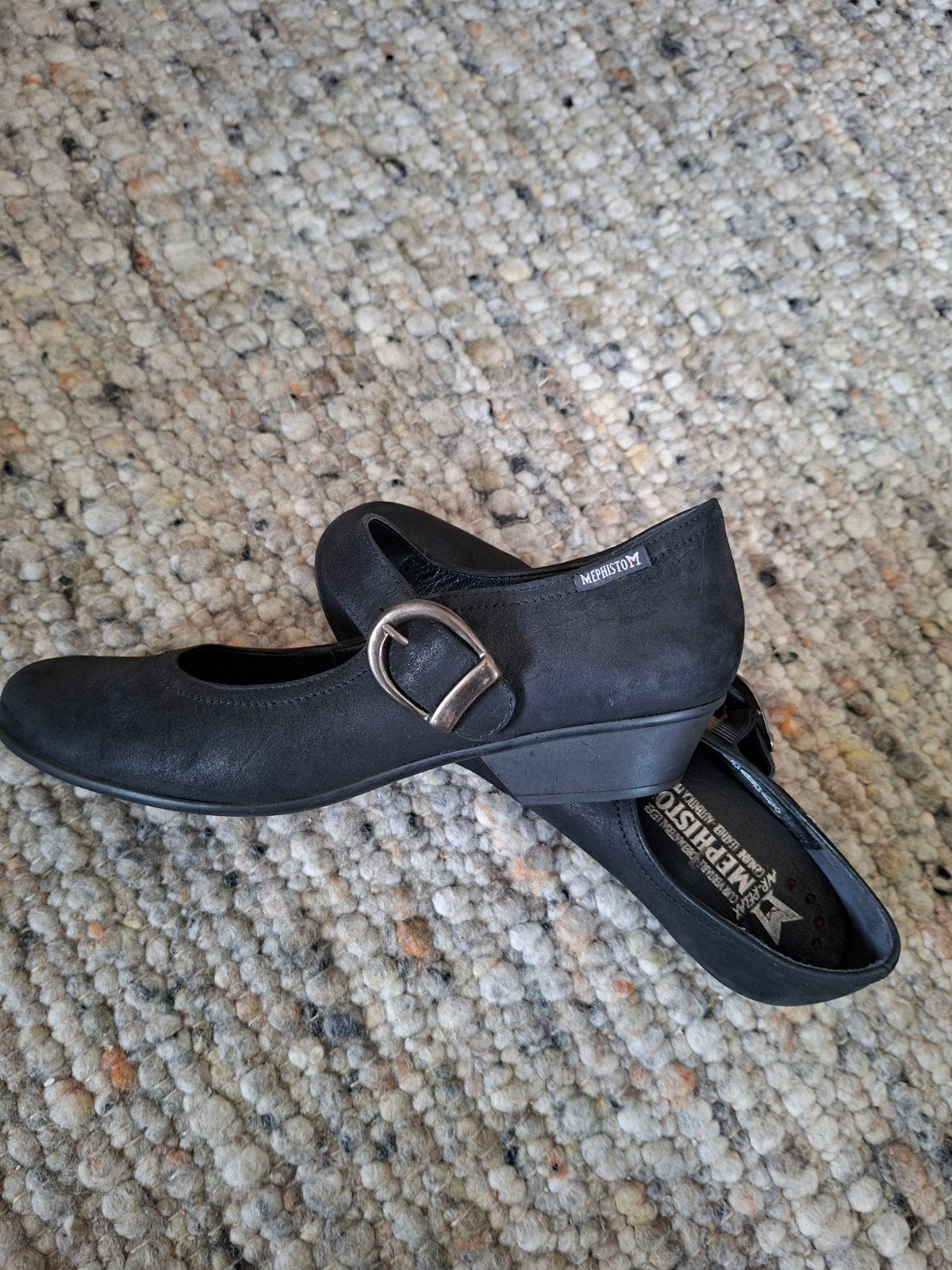 Mephisto dames schoenen maat 40 uitneembare binnenzooltje, Schoenen met lage hakken, Mephisto, Zwart, Ophalen of Verzenden