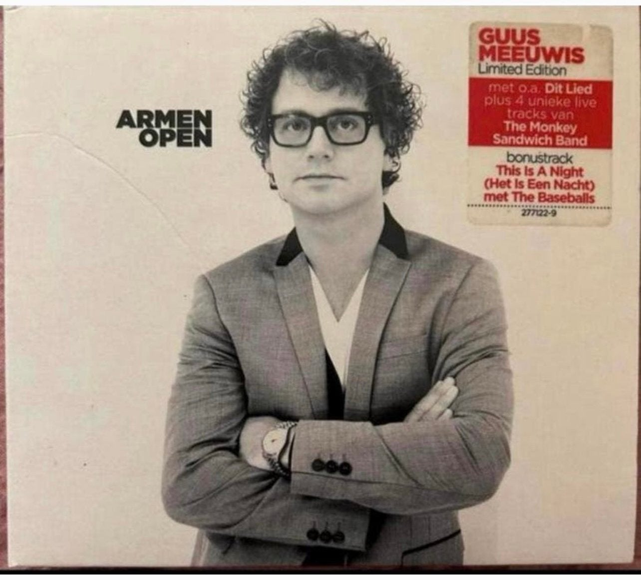 Guus Meeuwis Armen Open 2 cd’s, Ophalen of Verzenden, Gebruikt, Levenslied of Smartlap