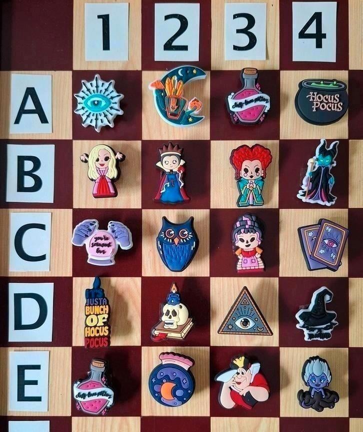 10 : Hocus Pocus Halloween Schoenbedels Pins voor de Crocs, Ophalen of Verzenden, Zo goed als nieuw, Transport