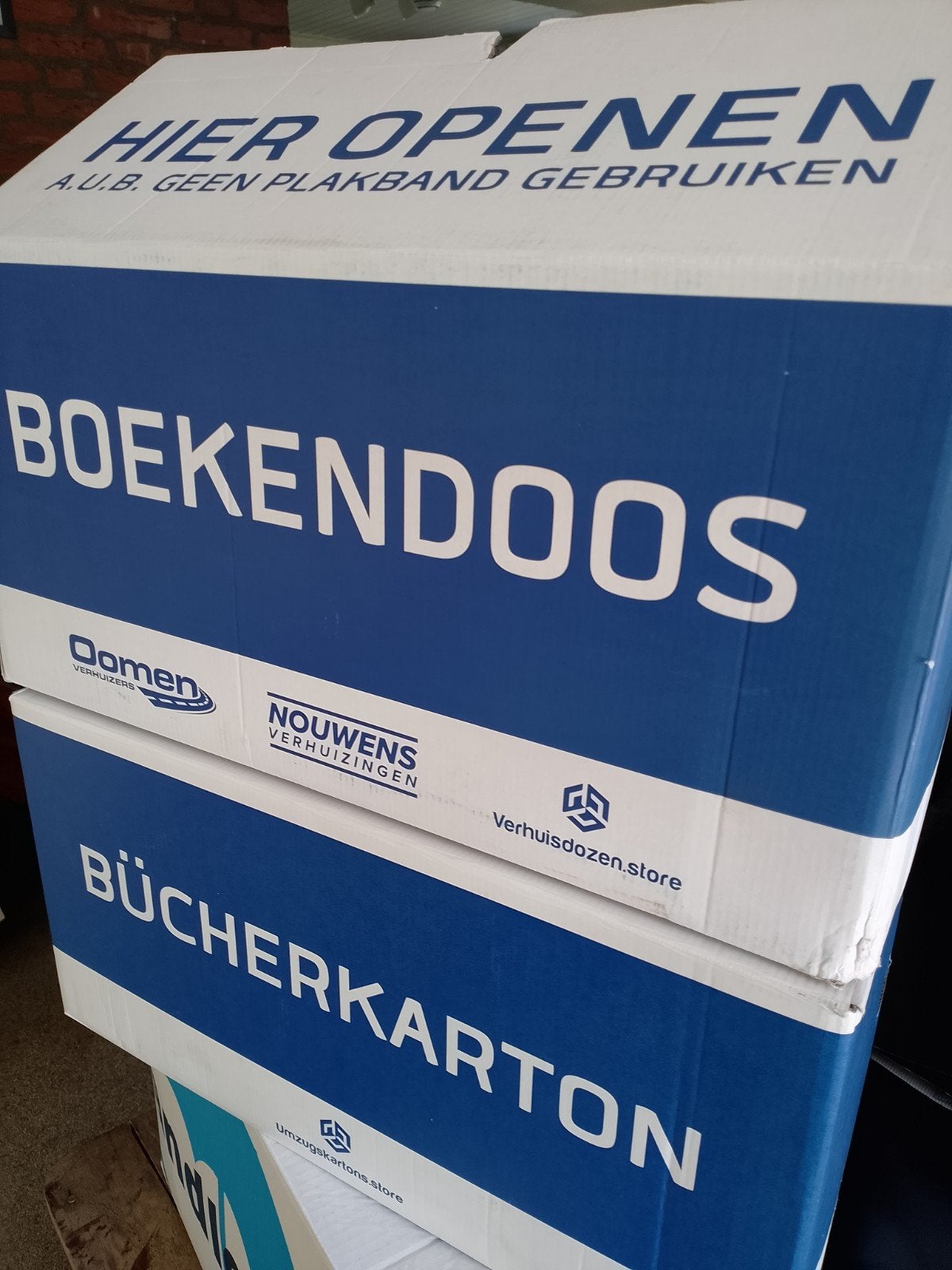 Boekendoos, verhuisdoos, Ophalen, Minder dan 40 cm, Doos, 35 tot 50 cm