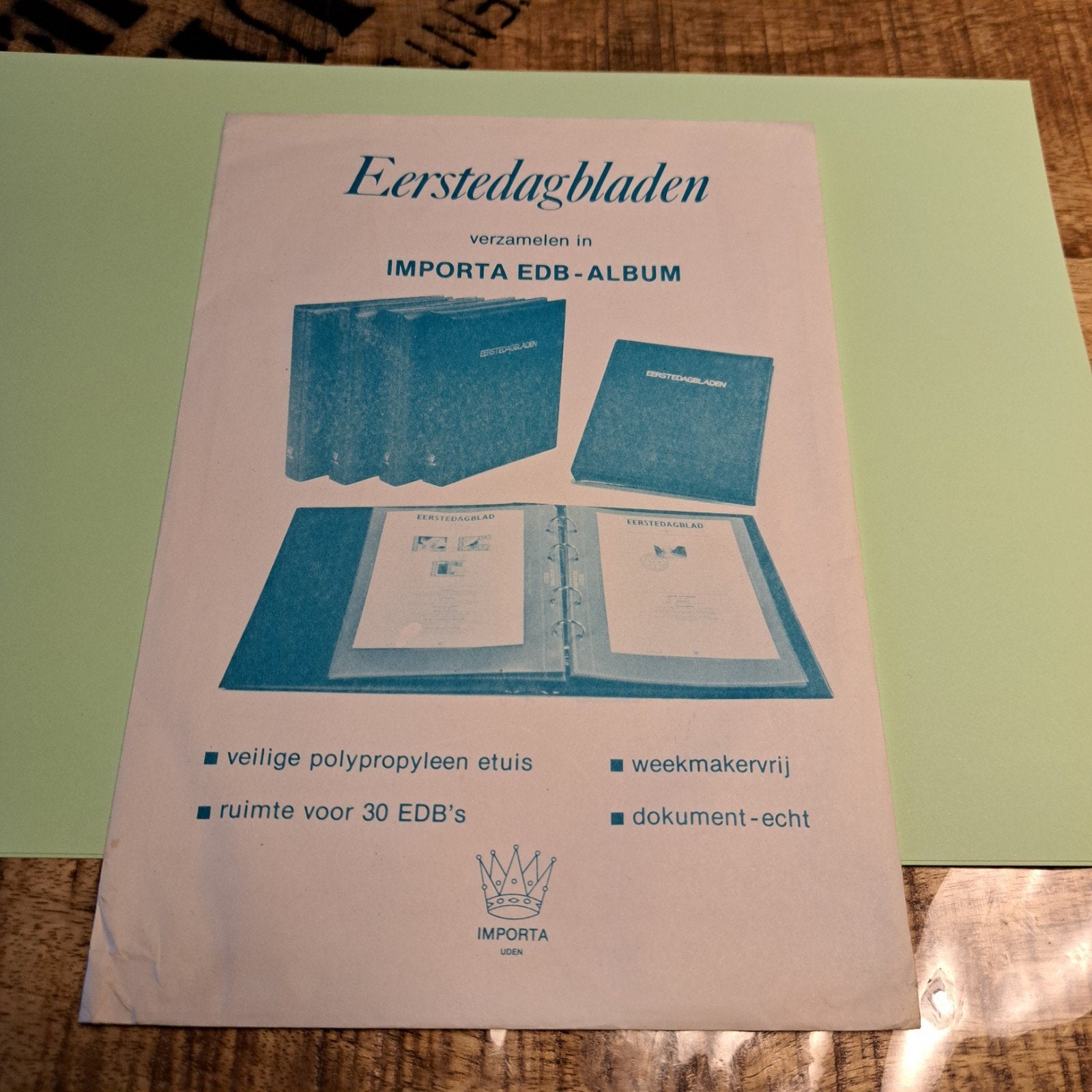 Zakje Importa EDB-Album voor Eerstedagbladen, Ophalen of Verzenden, Onbeschreven, Nederland