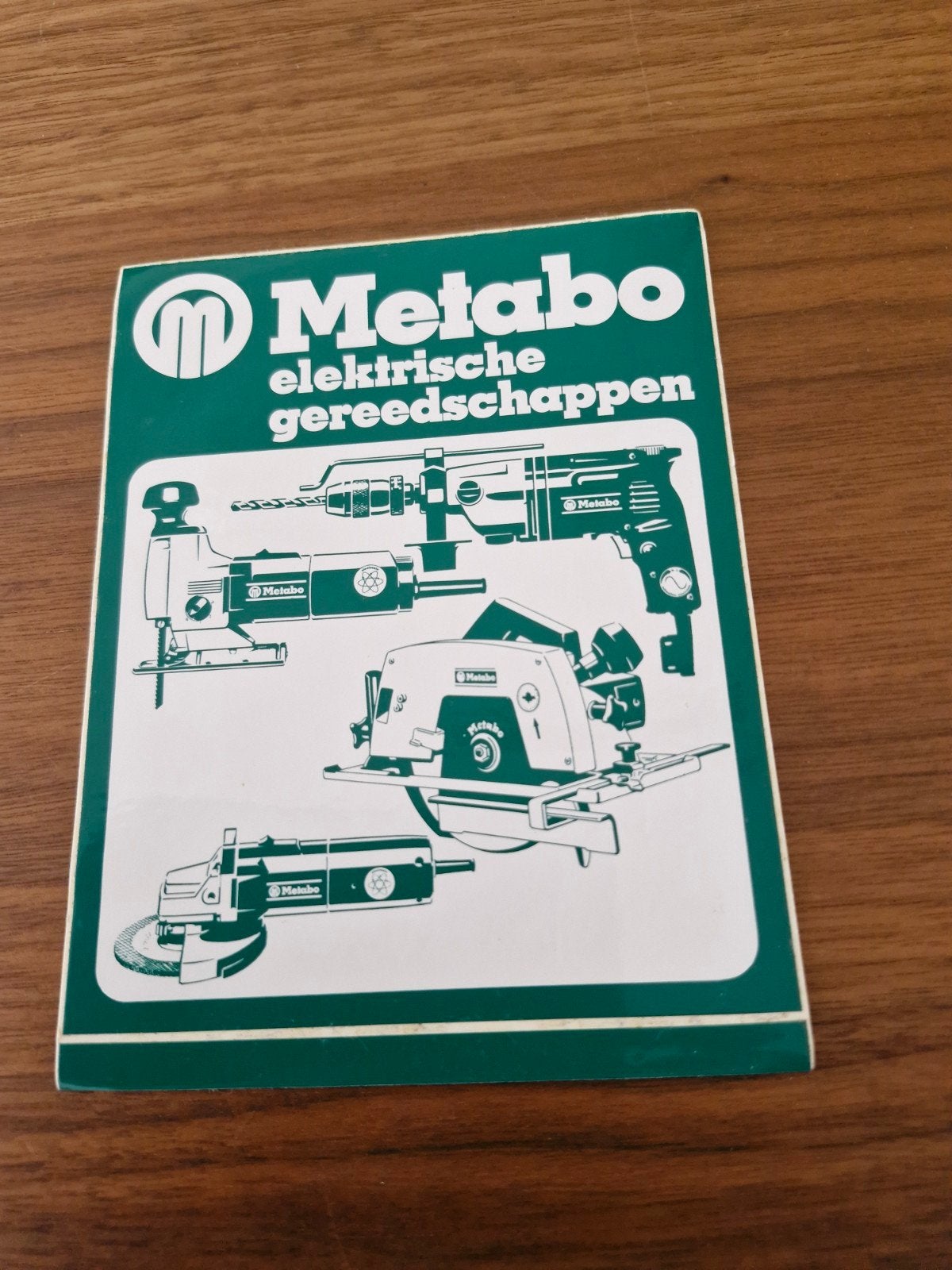 10510 Metabo elektrische gereedschappen sticker, Ophalen of Verzenden, Nieuw