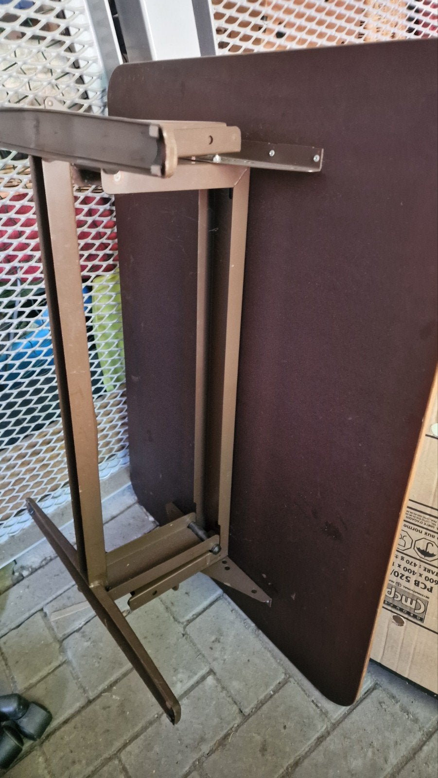 caravan camper Tafel , 90 x 60 cm, Ophalen, Zo goed als nieuw