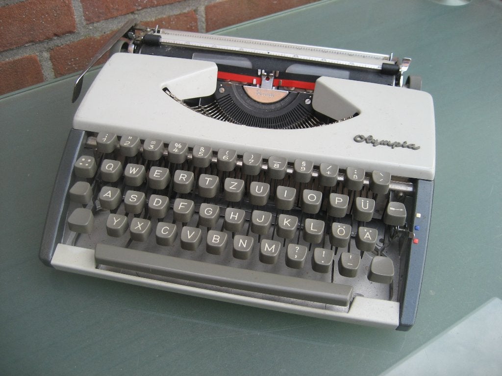 Olympia typemachine vintage, Diversen, Ophalen, Gebruikt