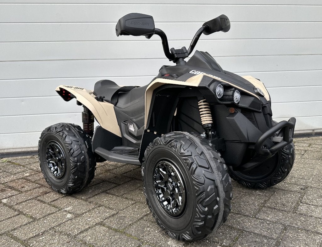 Kinder Accu Quad can-am 12v Rubberband -Leder zit NIEUW, Ophalen of Verzenden, Nieuw, Overige typen