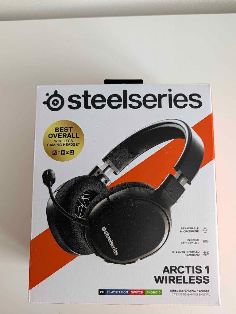 SteelSeries Arctis 1 Wireless gamingheadset, Steelseries Arctis, Ophalen of Verzenden, Draadloos, Over-ear