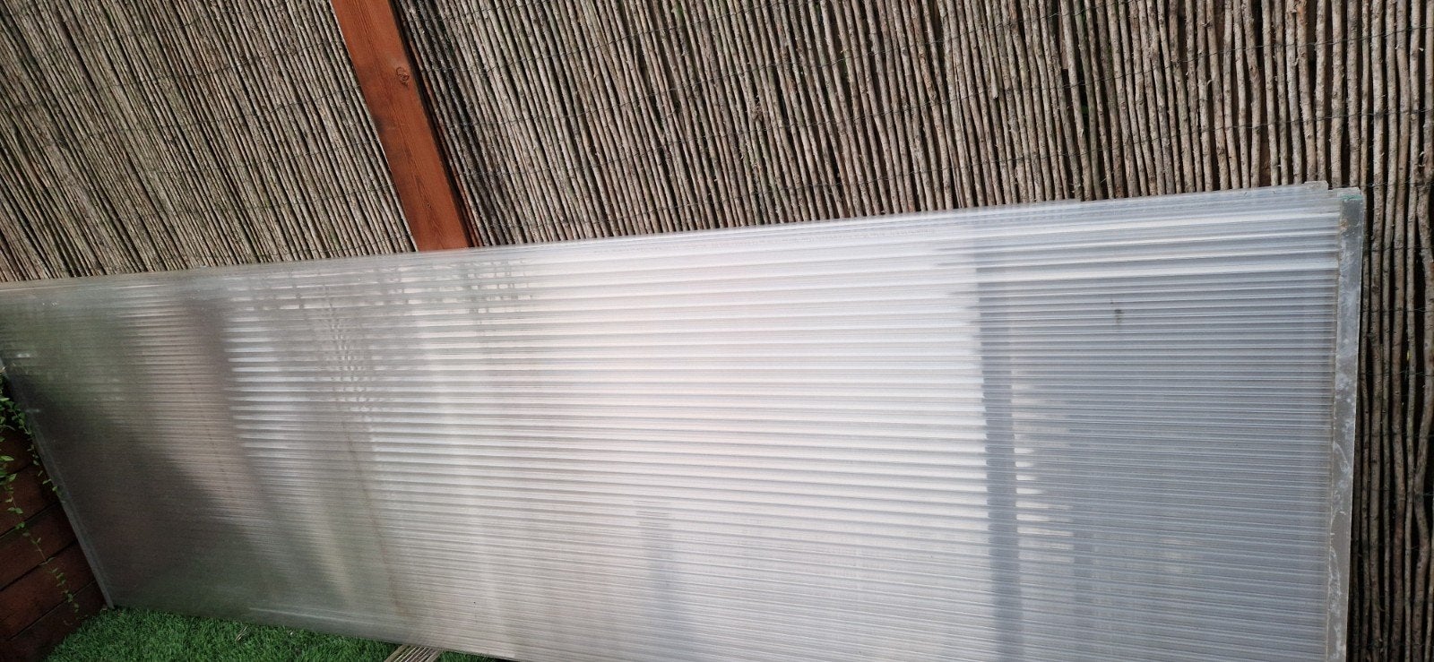 Polycarbonaat kanaalplaat X5-16, helder, 300x98x16mm, Ophalen of Verzenden, Zo goed als nieuw, Overige materialen, Minder dan 20 mm