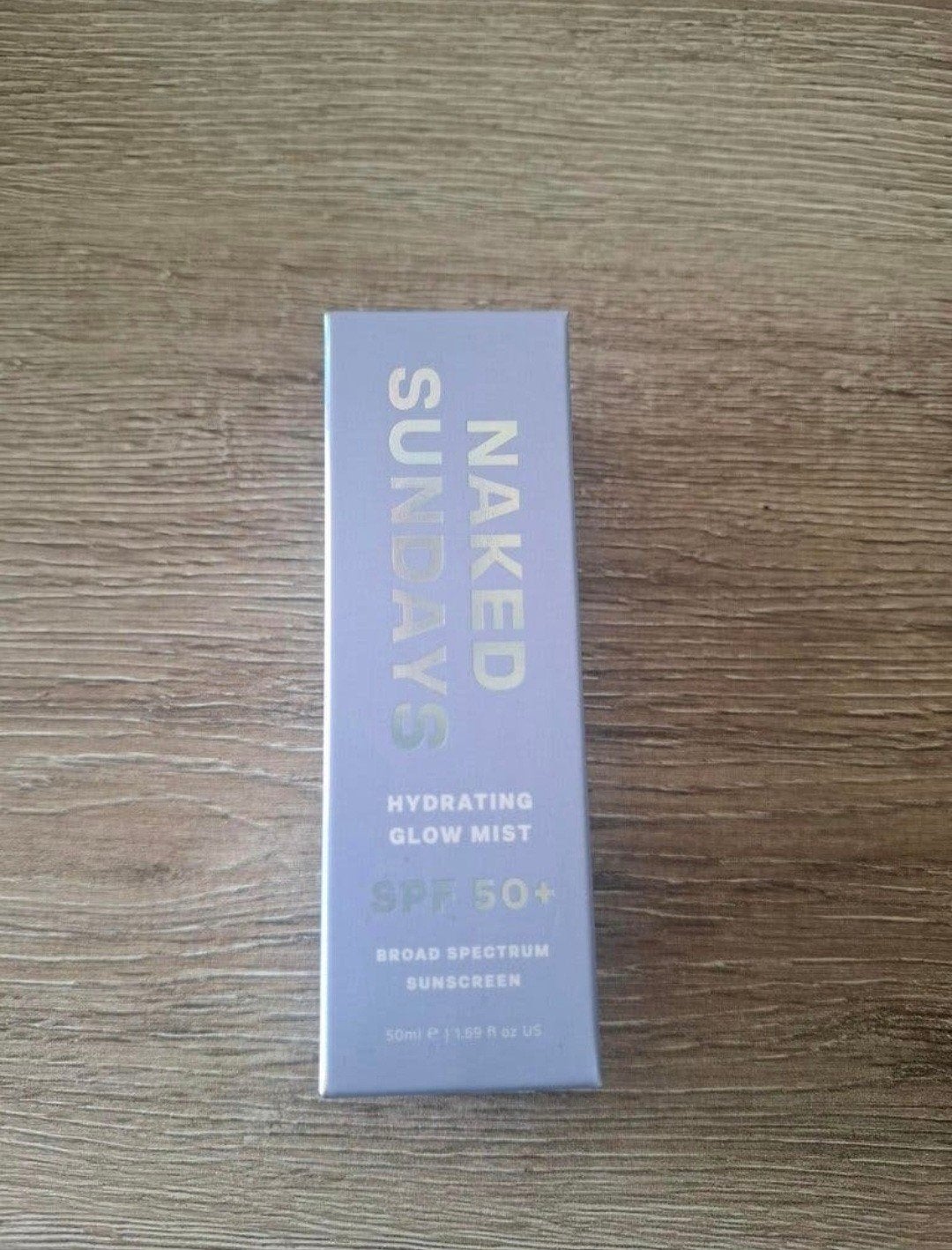 Nieuwe verpakking naked Sundays hydrating glow mist(advr 61), Ophalen of Verzenden, Nieuw, Gehele gezicht, Verzorging