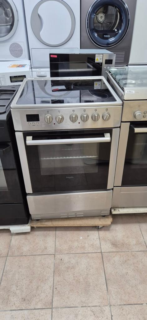 Pelgrim  keramisch fornuis rvs 60cm breed, Ophalen, Nieuw