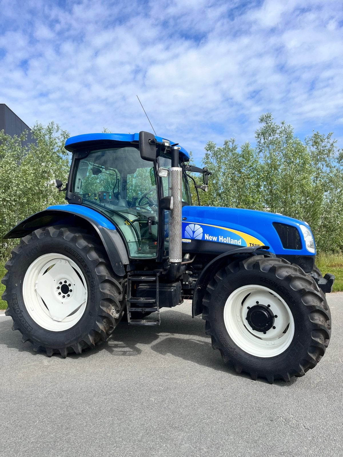 New-Holland TS115A, Ophalen, Gebruikt, New Holland