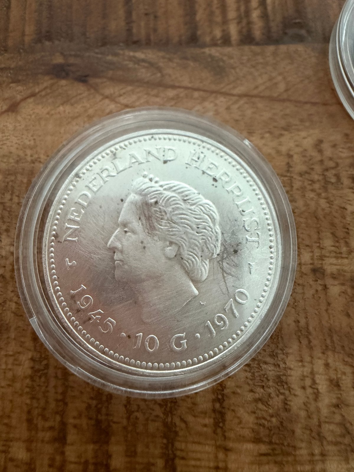 Zilveren 10 Gulden Munt Koningin Juliana 1970, Postzegels en Munten, Koningin Juliana, Zilver, Ophalen of Verzenden, Losse munt