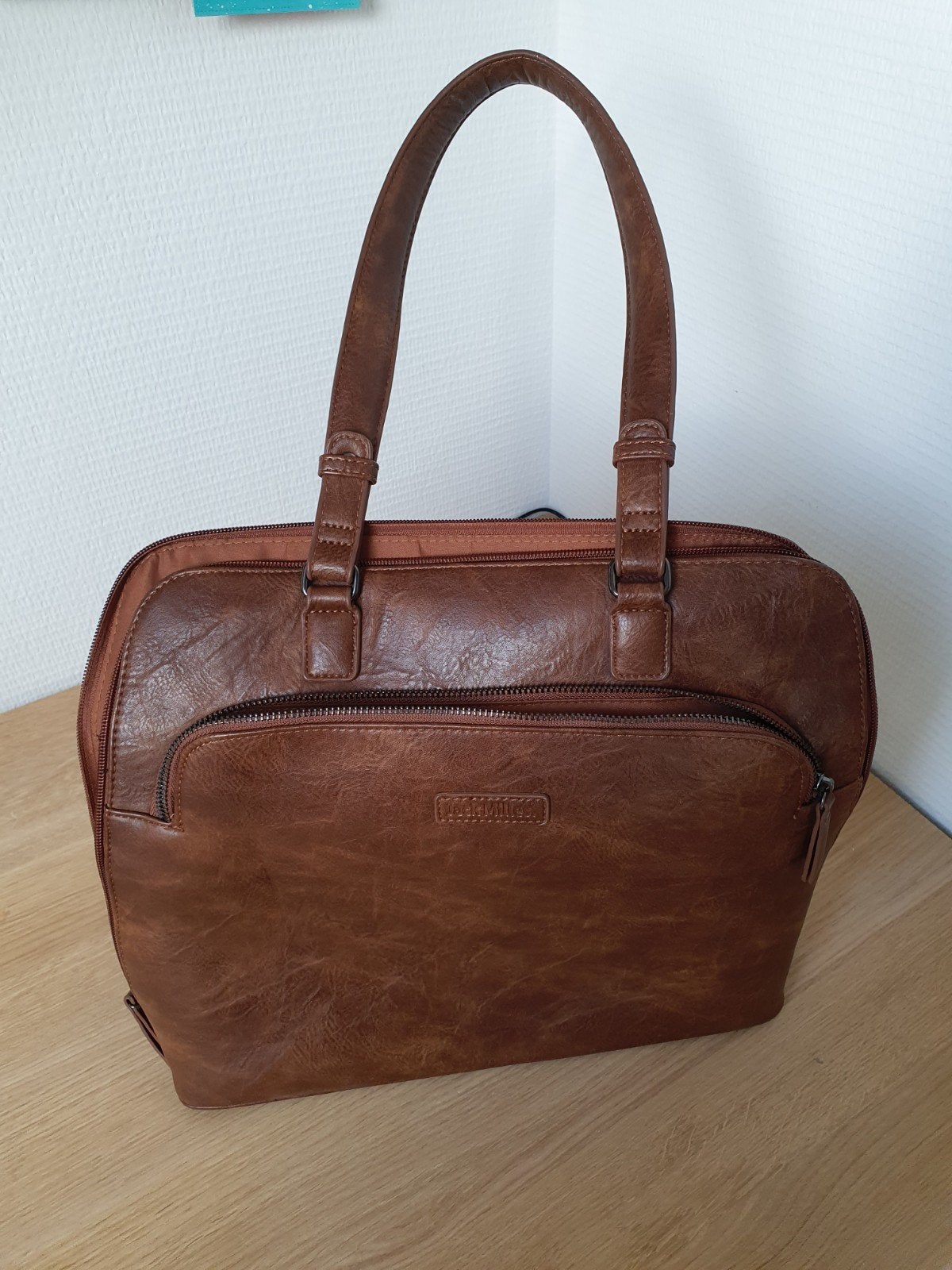Jack Milles handtas, Ophalen of Verzenden, Zo goed als nieuw, 30 cm of meer, Minder dan 35 cm