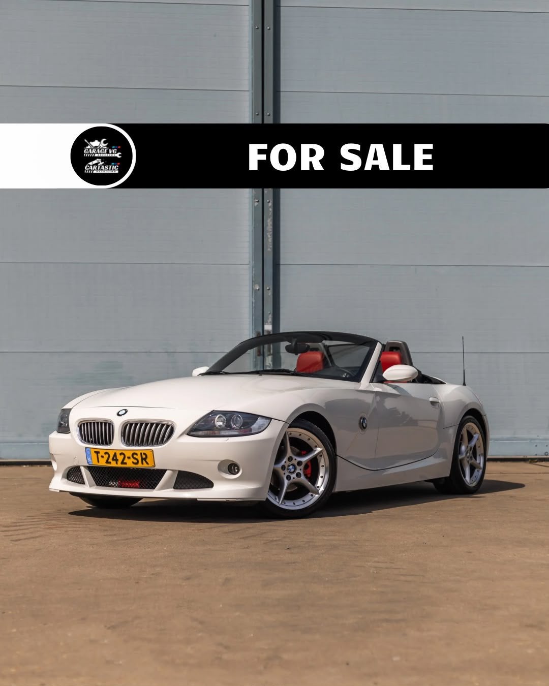 BMW Z4 2.5i S (2e eig, Aplineweiss, Zeldzaam, Hardtop), Achterwielaandrijving, Cabriolet, Wit, Handgeschakeld